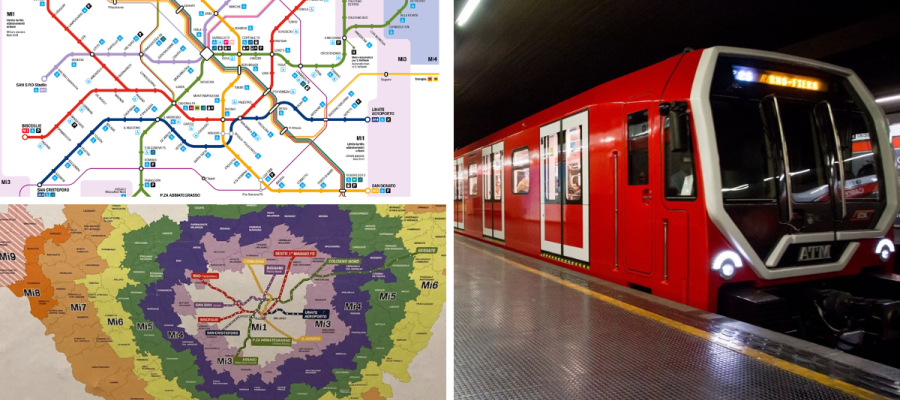 Mappa Metro Milano